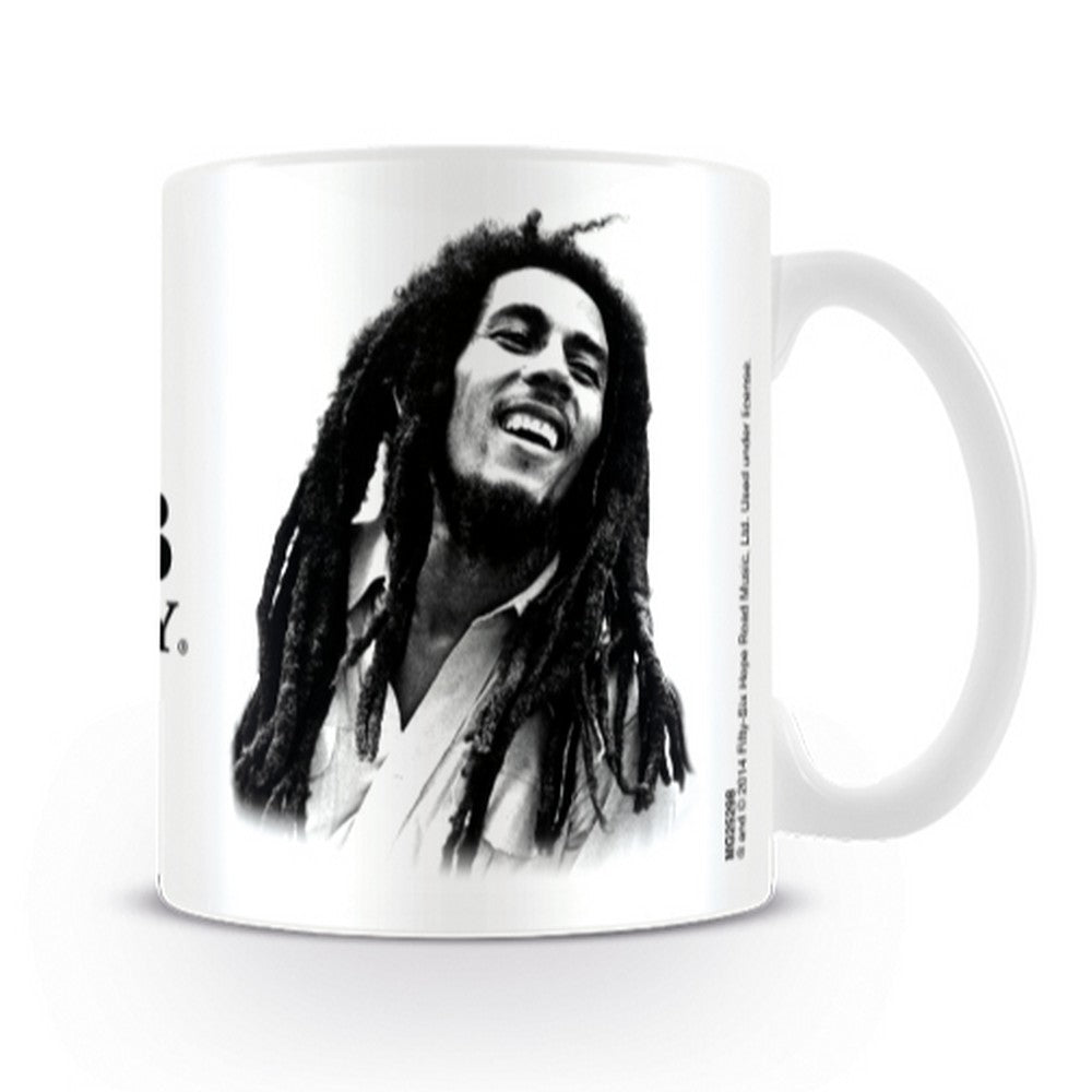 BOB MARLEY ボブマーリー (生誕 80年 ) - B&W / マグカップ - PGS